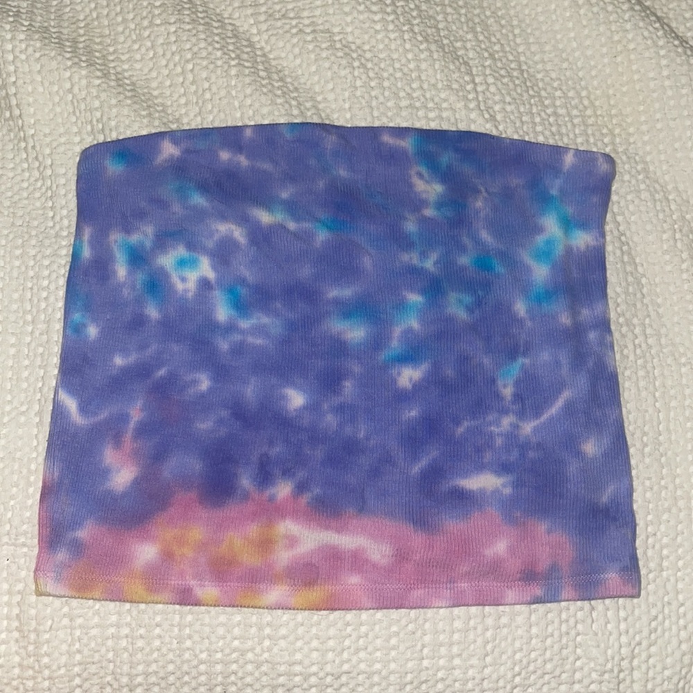 American Eagle Tie-Dye Tube Top Size L